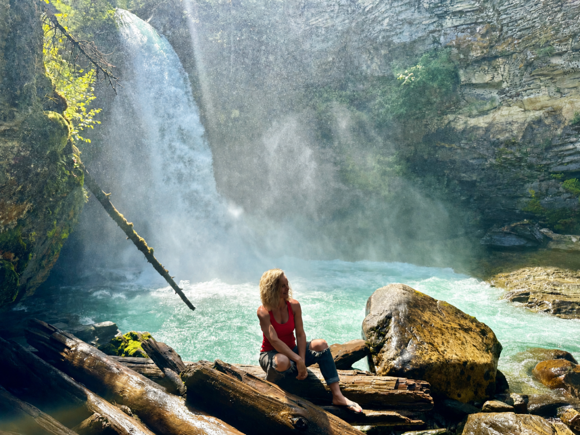 Claire Rae waterfalls